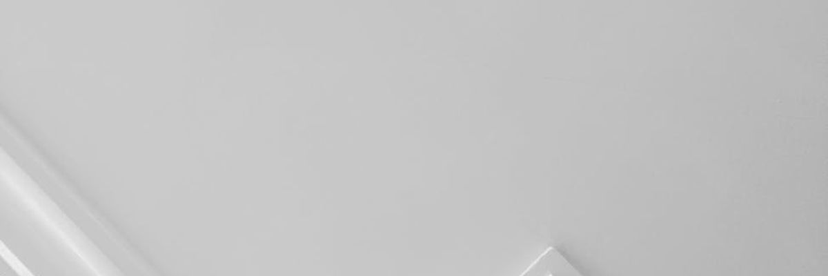 Clean minimalist space for meditation and gentle exercise